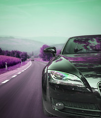 Image showing Car on the highway