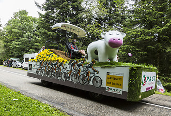 Image showing RAGT Semences Vehicle - Tour de France 2014