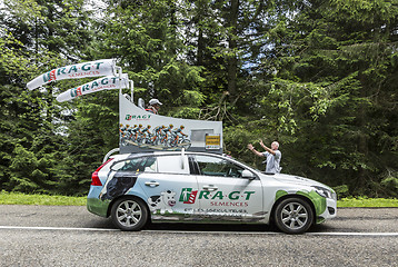 Image showing RAGT Semences Vehicle - Tour de France 2014