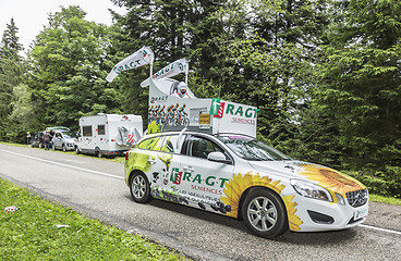 Image showing RAGT Semences Vehicle - Tour de France 2014