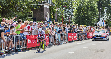 Image showing The Cyclist Luca Paolini - Tour de France 2015