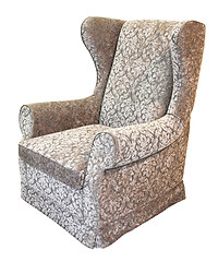 Image showing Gray armchair