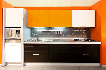 Image showing Kitchen big orange