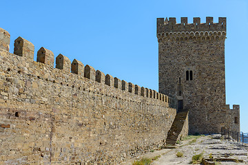 Image showing Genoese fortress