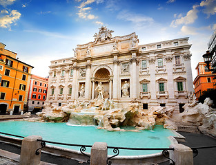 Image showing Fountain de Trevi