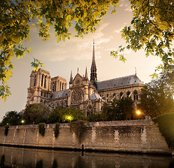 Image showing Notre Dame in Paris