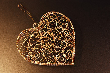 Image showing Gold Heart