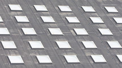 Image showing Roof window square cells