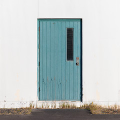 Image showing Weathered old door 