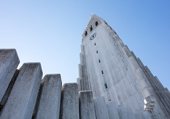 Image showing Hallgrimskirkja cathedral - Iceland