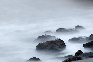 Image showing fog over the water