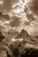 Image showing Winter mountain