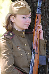 Image showing World War 2 reenacting