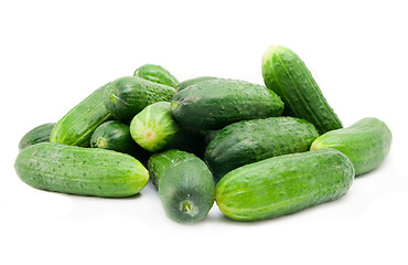 Image showing cucumbers