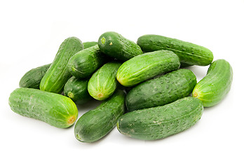 Image showing cucumbers