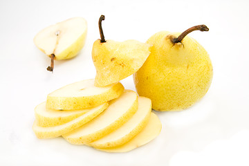 Image showing pears isolated