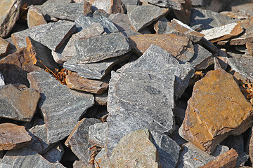 Image showing Pile of Rocks