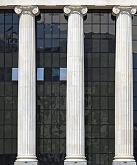 Image showing Ionic Columns