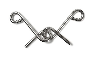 Image showing Wire puzzle on white