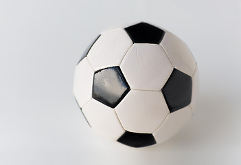 Image showing close up of football or soccer ball