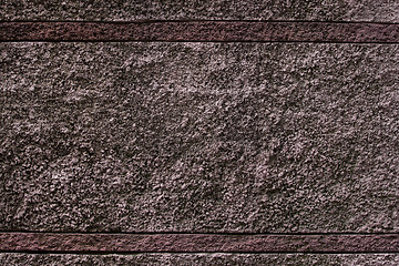 Image showing brown wall texture with sand grunge structure