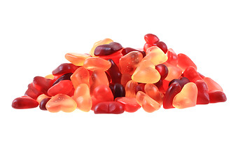 Image showing jelly candy hearts 