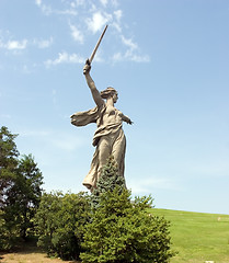 Image showing World War II Memorial in Volgograd Russia