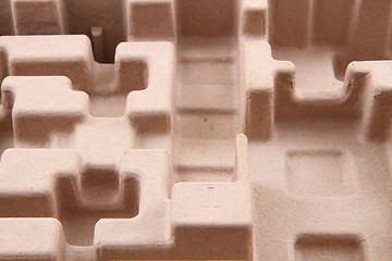 Image showing recycled paper 3d texture