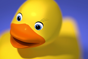 Image showing sweet rubber ducky