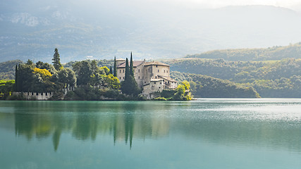 Image showing Castel Toblino in Italy