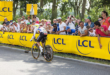 Image showing The Cyclist Rigoberto Uran Uran - Tour de France 2015