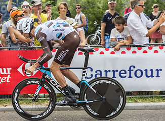 Image showing The Cyclist Johan Vansummeren - Tour de France 2015