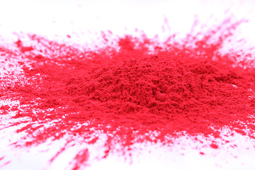 Image showing magenta toner powder