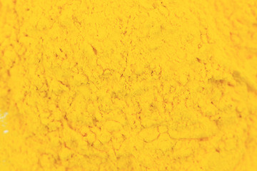 Image showing yellow toner powder