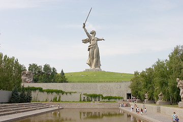 Image showing World War II Memorial in Volgograd Russia