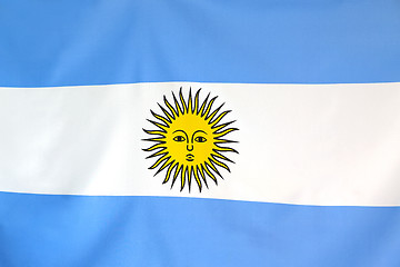 Image showing Flag of Argentina