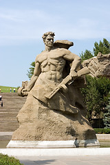 Image showing World War II Memorial in Volgograd Russia