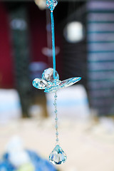 Image showing Beautiful crystal decorations