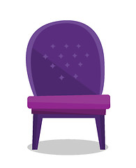 Image showing Luxurious vintage armchair vector illustration.