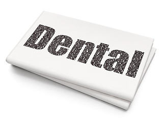 Image showing Health concept: Dental on Blank Newspaper background