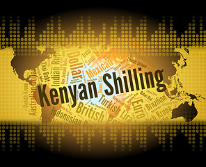 Image showing Kenyan Shilling Means Foreign Currency And Exchange