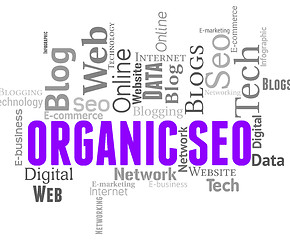 Image showing Organic Seo Indicates Search Engine And Earned