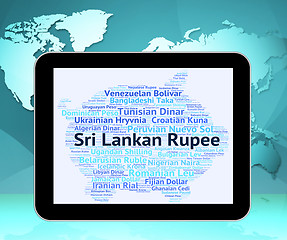 Image showing Sri Lankan Rupee Means Forex Trading And Exchange