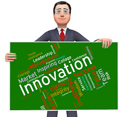 Image showing Innovation Words Indicates Transformation Creative And Innovate