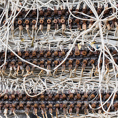 Image showing Electronic system in an aircraft wreck in Iceland