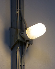 Image showing Wall light, industrial