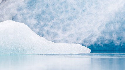 Image showing Jokulsarlon is a large glacial lake in southeast Iceland