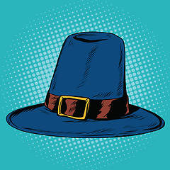 Image showing Vintage hat pilgrim