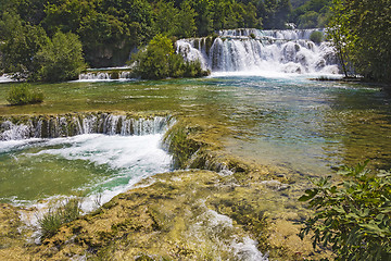 Image showing Waterfalls Krka