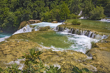 Image showing Waterfalls Krka